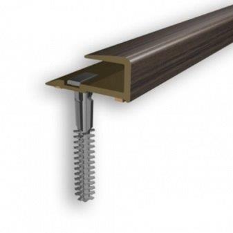 MIDAS Profil PVC završni U forme 8 mm boja-bukva 1m