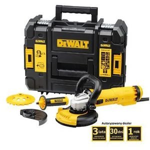 DeWALT KUTNA BRUSILICA 1200 W 125 mm SET