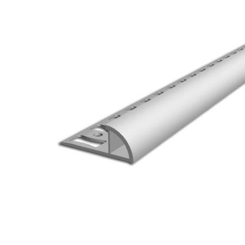 MIDAS Profil PVC zaobljeni kutni 10 mm boja-bijela 2,5 m