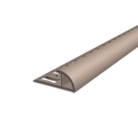 MIDAS Profil PVC zaobljeni kutni 10 mm boja-karamel 2,5 m