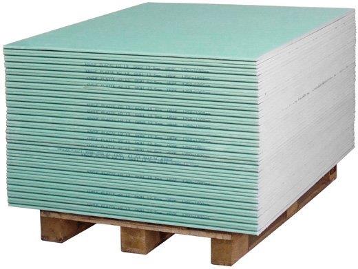 Gips ploča KNAUF mini H-100 vlagootporna, 12,5x1250x1000 mm (1,25m2/kom)