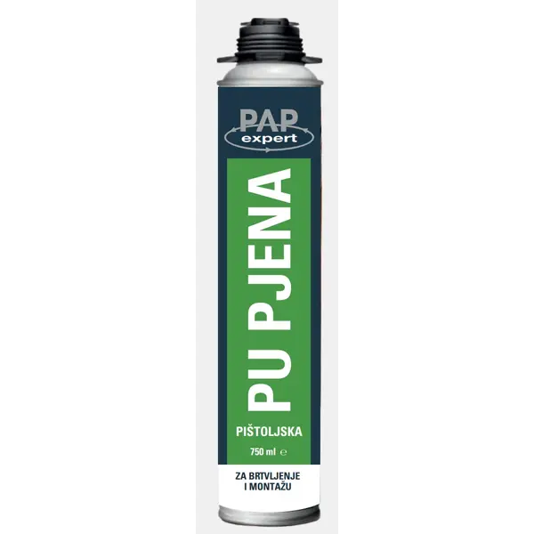 PAP EXPERT PU pjena - pištoljska 750ml