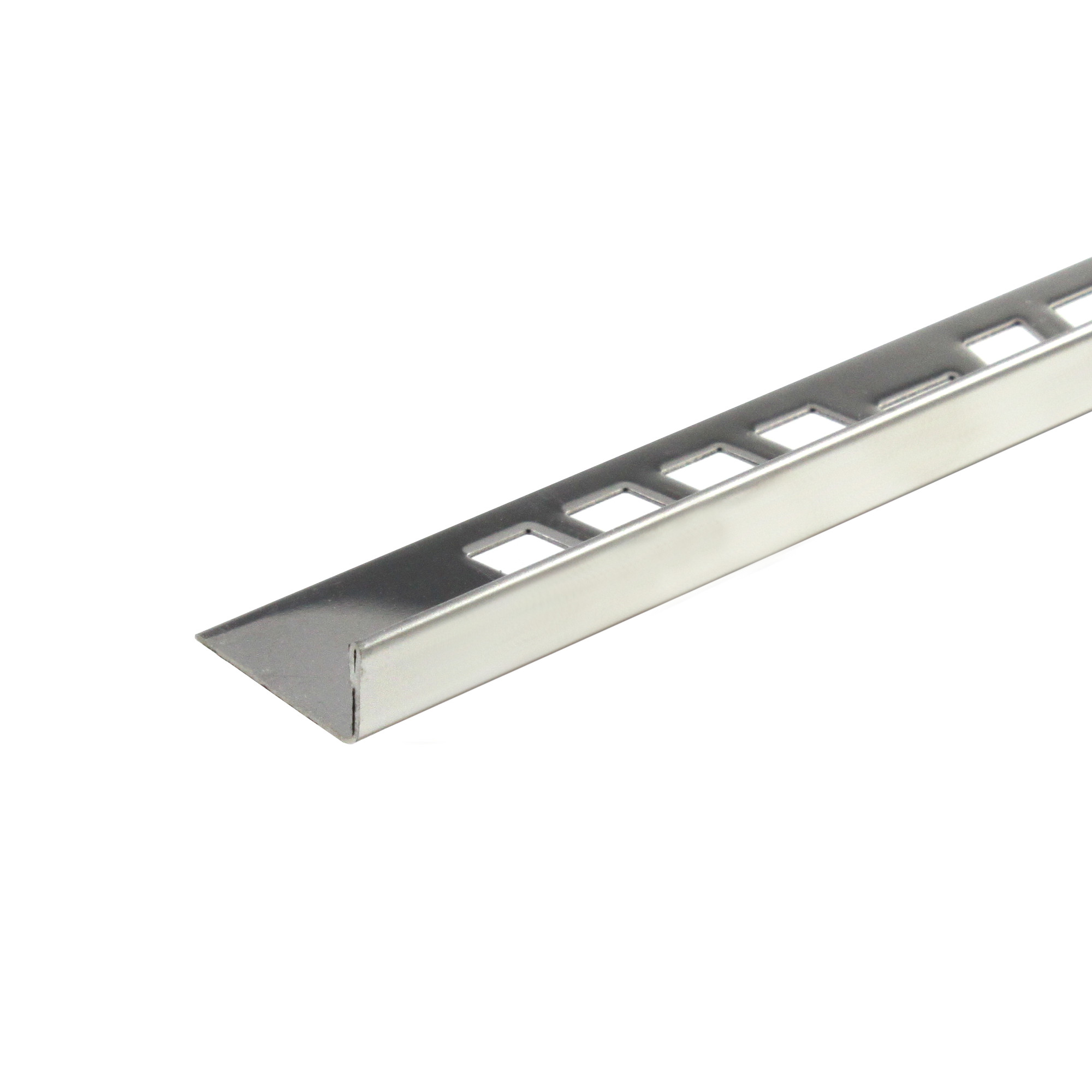 MIDAS Profil L kutni 10mm, nehrđajući čelik, bijeli 2,5m