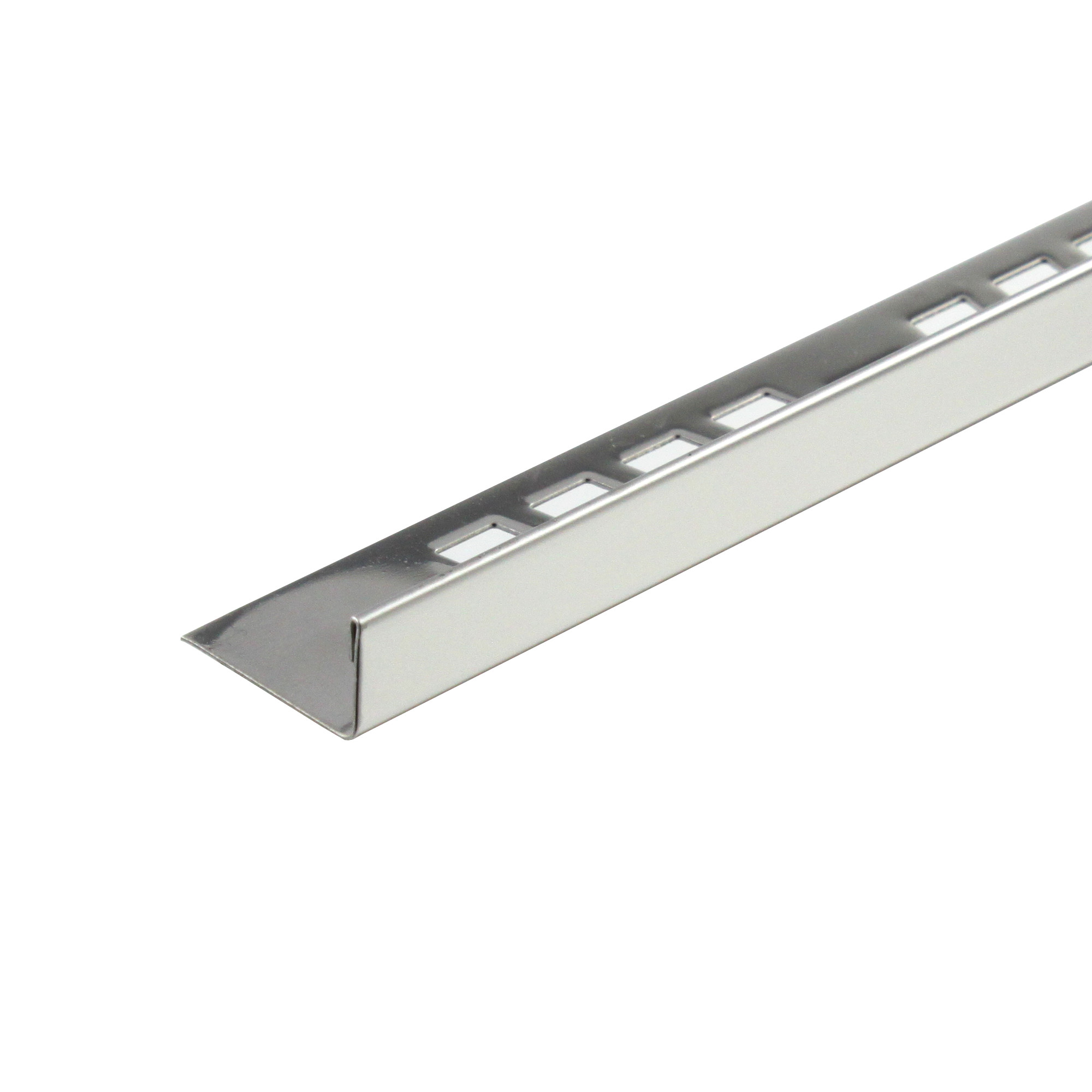 MIDAS Profil L kutni 12mm, nehrđajući čelik, bijeli 2,5m