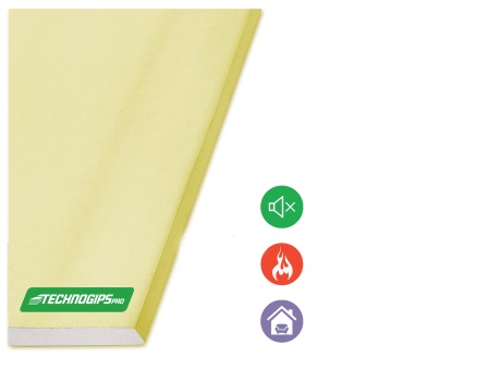 Gips ploča TECHNOGIPS AF Sound Comfort Extra 12,5/1200/2000 (2,4 m2/kom)