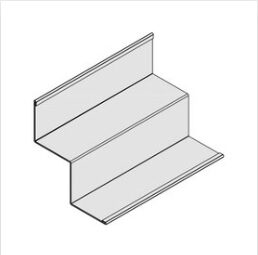 AT 305 25/25/8, dvostruki rubni "2L" profil za spušteni strop